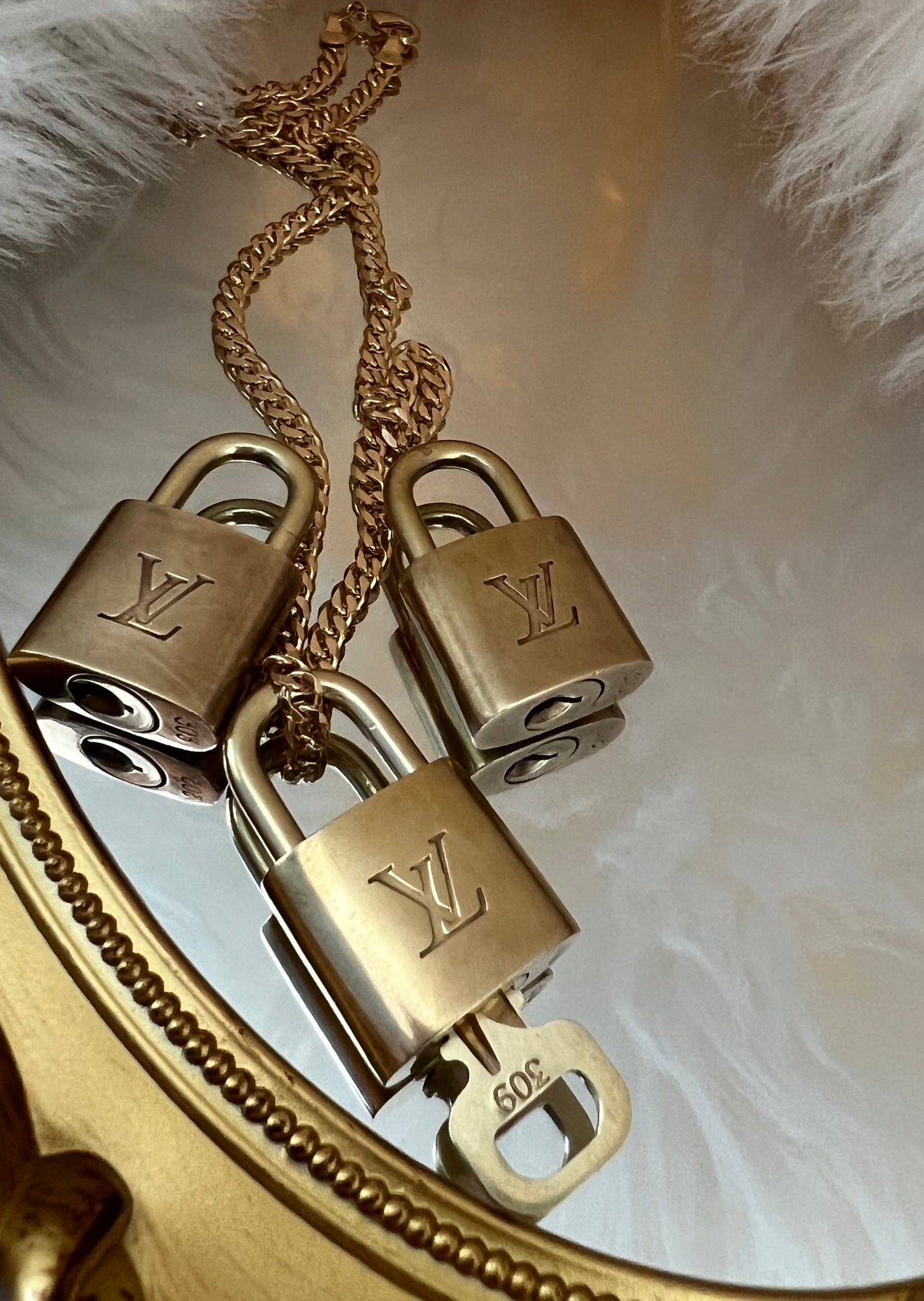 Padlock Necklace (With Key Included)