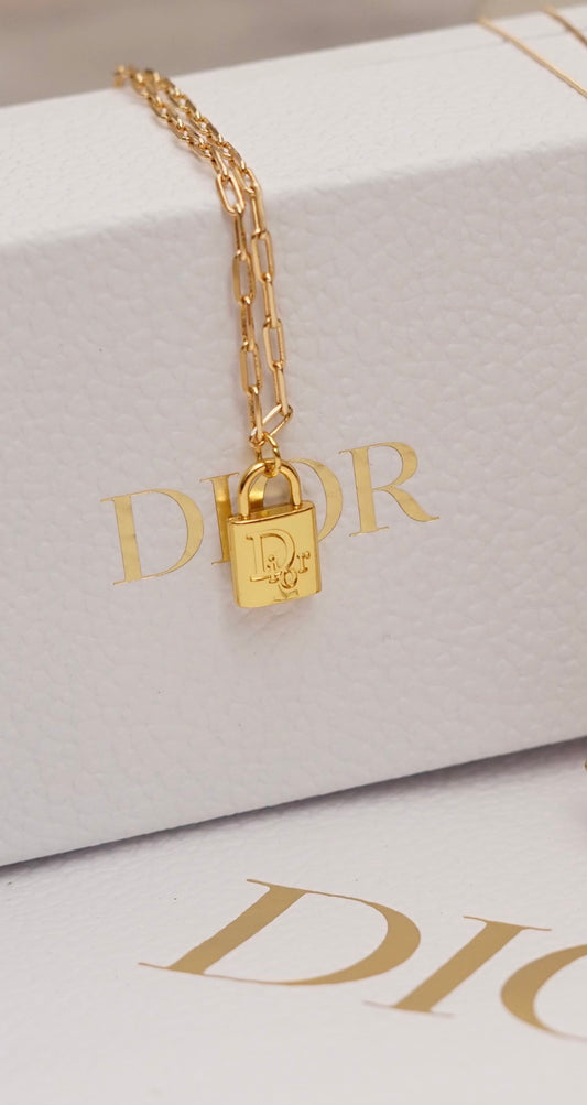 Mini Padlock Necklace